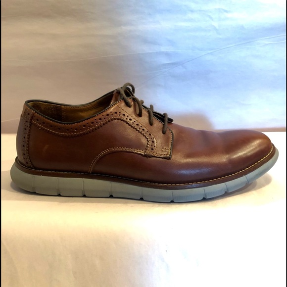 Johnston & Murphy Holden Plain Toe Men’s Shoe Size 9M Mahogany Full Grain main image 13